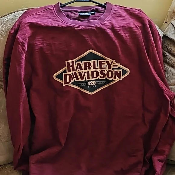 Mens heavy xl cotton tee long sleeve - Picture 2 of 2